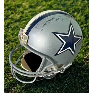 Tony Dorsett Signed Dallas Cowboys Riddell VSR4 Full Size Helmet Autograph RARE